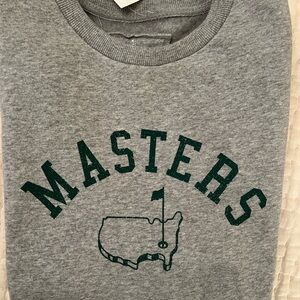 Authentic Masters 2025 Signature Gray Sweatshirt